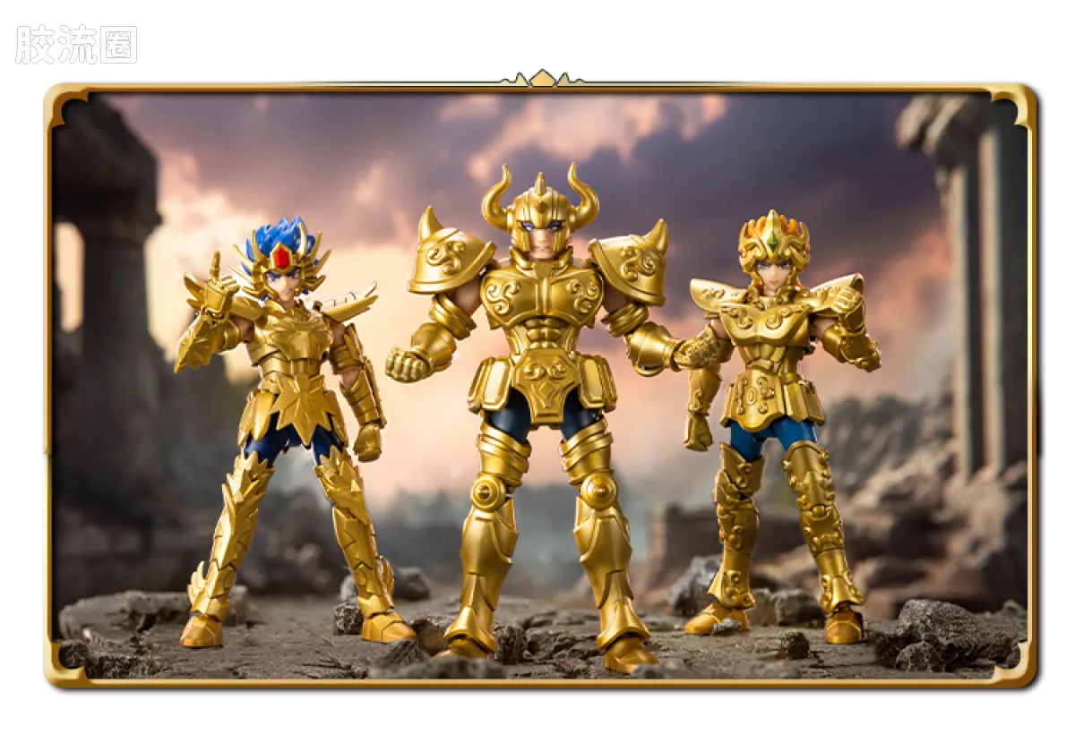 布鲁可圣斗士星矢 端盒 群星版 第三弹 黄金十二宫① - 图片
