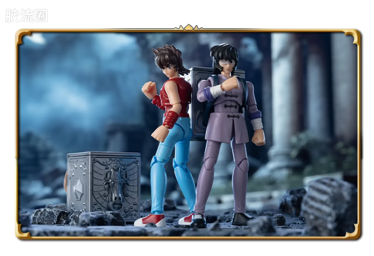 布鲁可圣斗士星矢 端盒 群星版 第三弹 黄金十二宫① - 图片