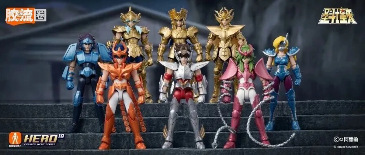 布鲁可圣斗士星矢 端盒 群星版 第四弹 黄金十二宫② - 图片
