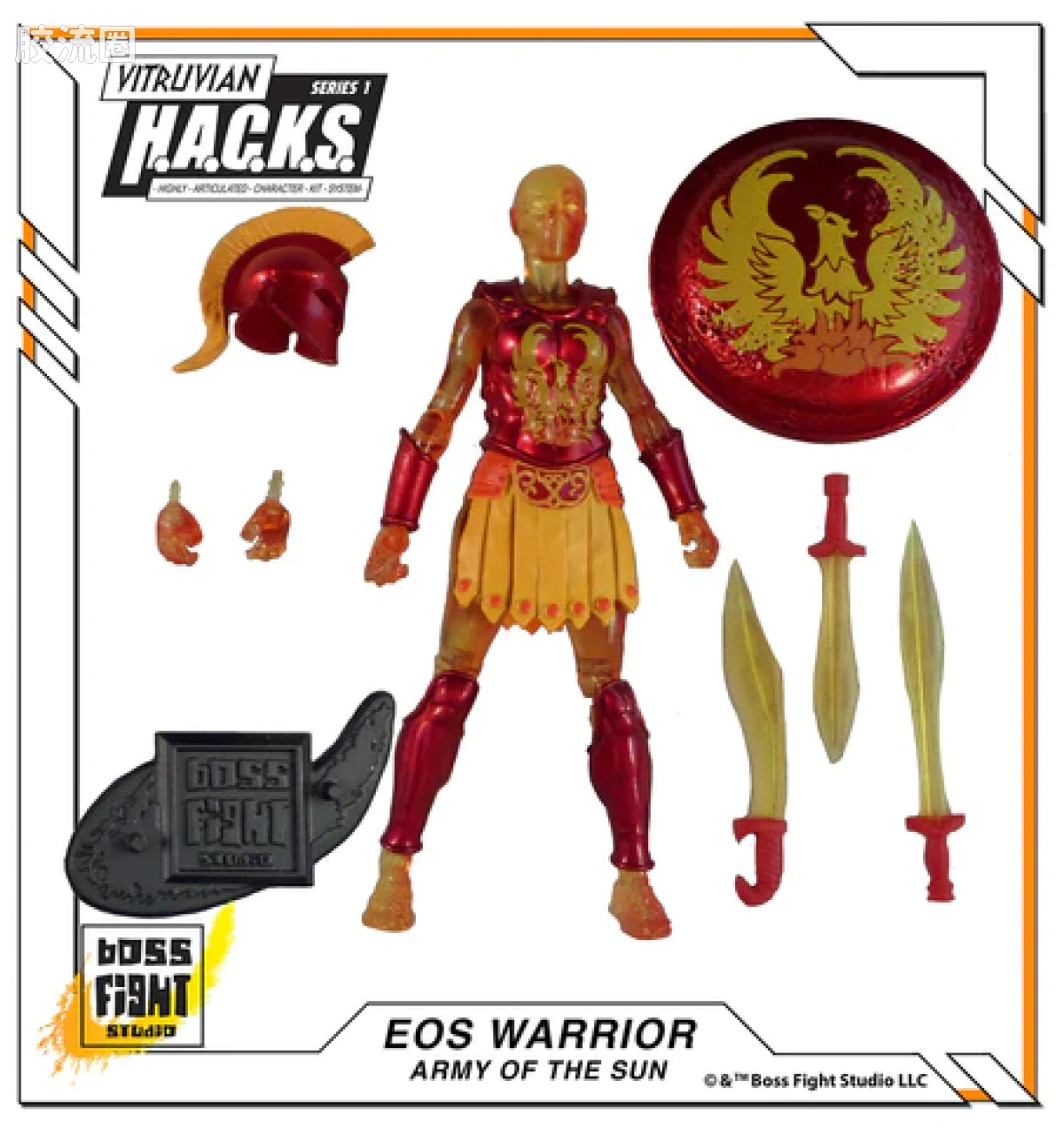 维特鲁威 H.A.C.K.S. 系列1 希腊人vs.戈尔贡人 黎明女神 战士