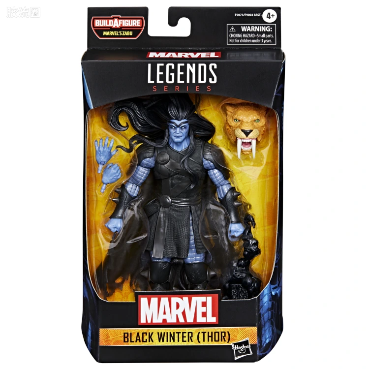 Marvel Legends/漫威传奇 可动人偶系列 扎布系列 黑冬（雷神索尔）