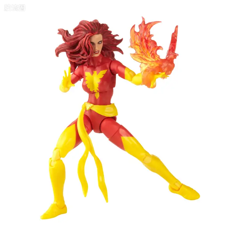 Marvel Legends/漫威传奇 可动人偶系列 非凡X-战警 复古挂卡系列 黑凤凰