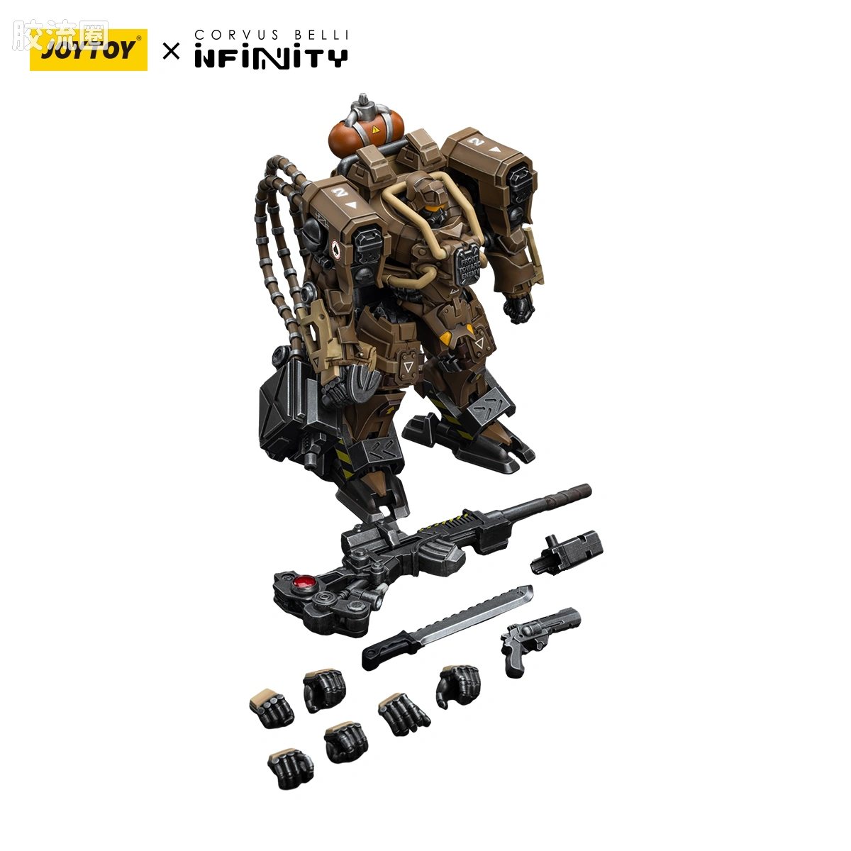 JOYTOY × infinity 1/18 英菲机甲单位 黑杰克02（T2重型来福枪）第十重型突击机甲
