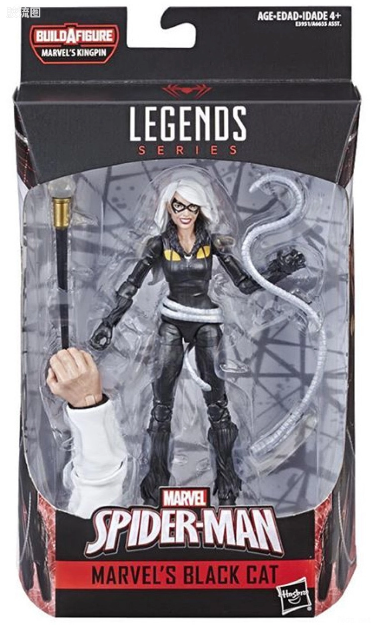 Marvel Legends/漫威传奇 可动人偶系列 金并系列 黑猫