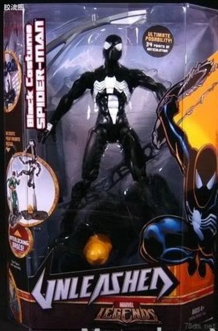 Marvel Legends Unleashed 第2代 黑蜘蛛