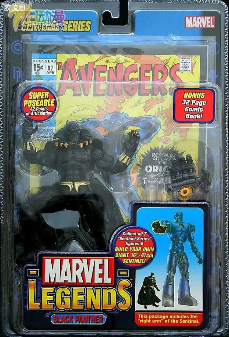 Marvel Legends/漫威传奇 可动人偶系列 第10代 黑豹