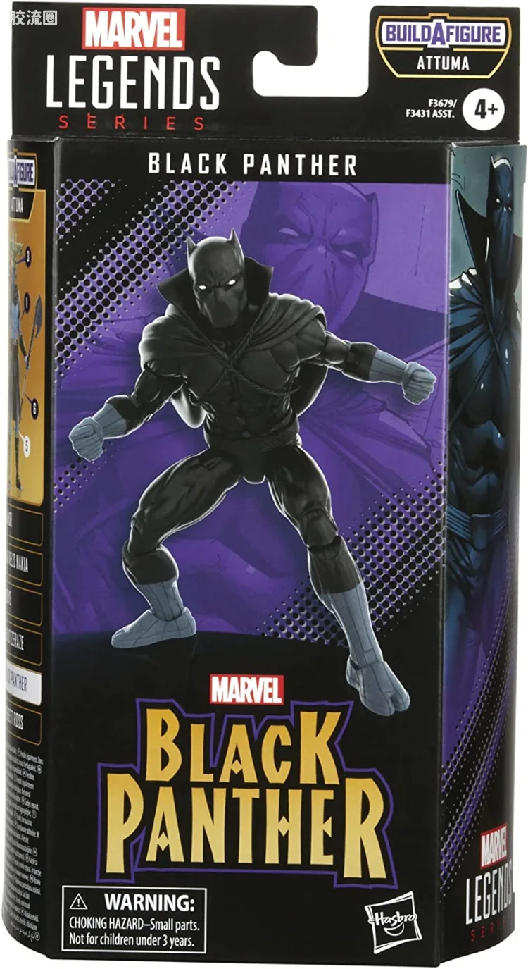 Marvel Legends/漫威传奇 可动人偶系列 电影 黑豹2 海煞系列 黑豹(漫画版)