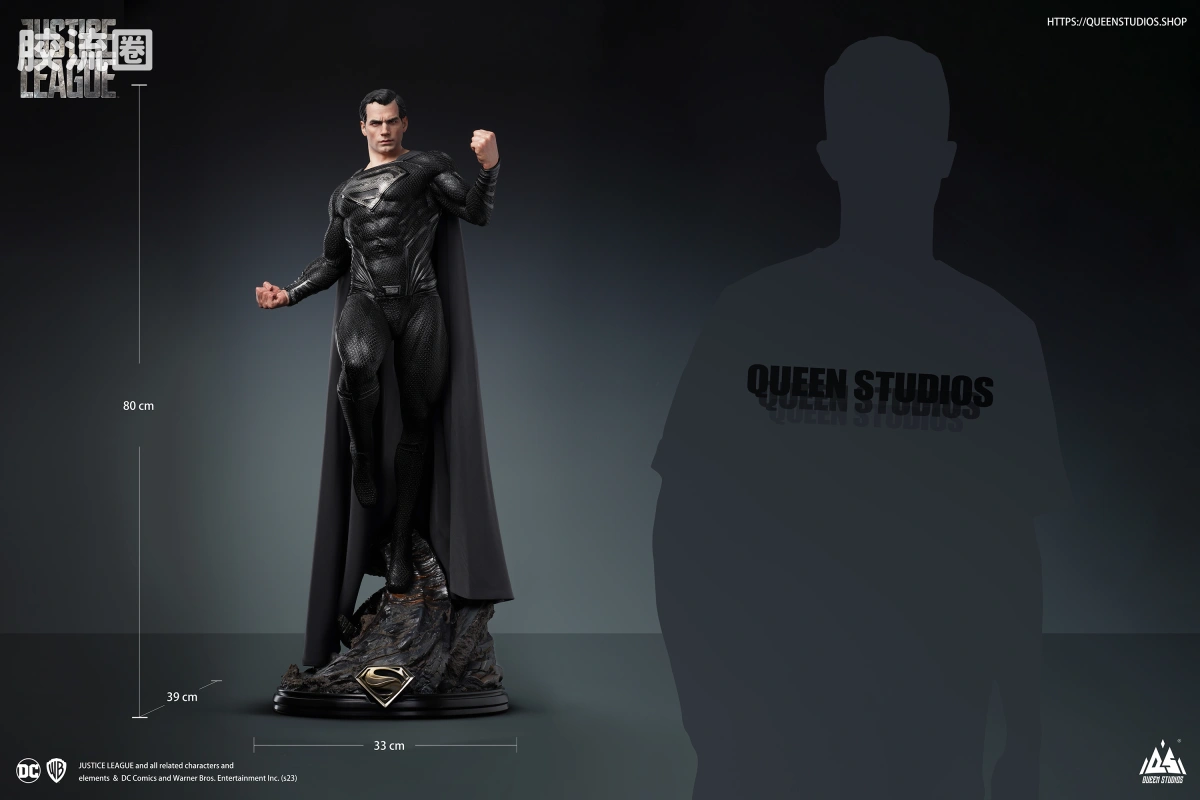 Queen Studios雕像系列 1/3雕像 黑超人1/3全身像 - 图片