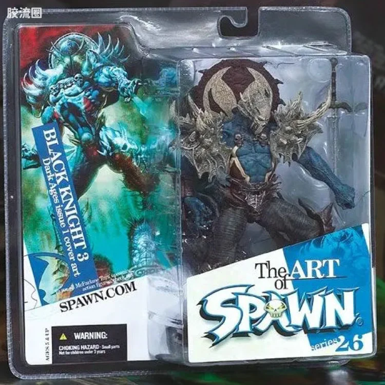 麦克法兰再生侠系列 第26代 黑骑士再生侠(SPAWN THE BLACK KNIGHT (DARK AGES ISSUE 1 COVER ART))