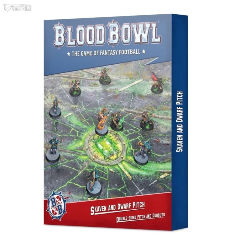 血碗橄榄球 Blood Bowl 扩展包 鼠人与矮人球场