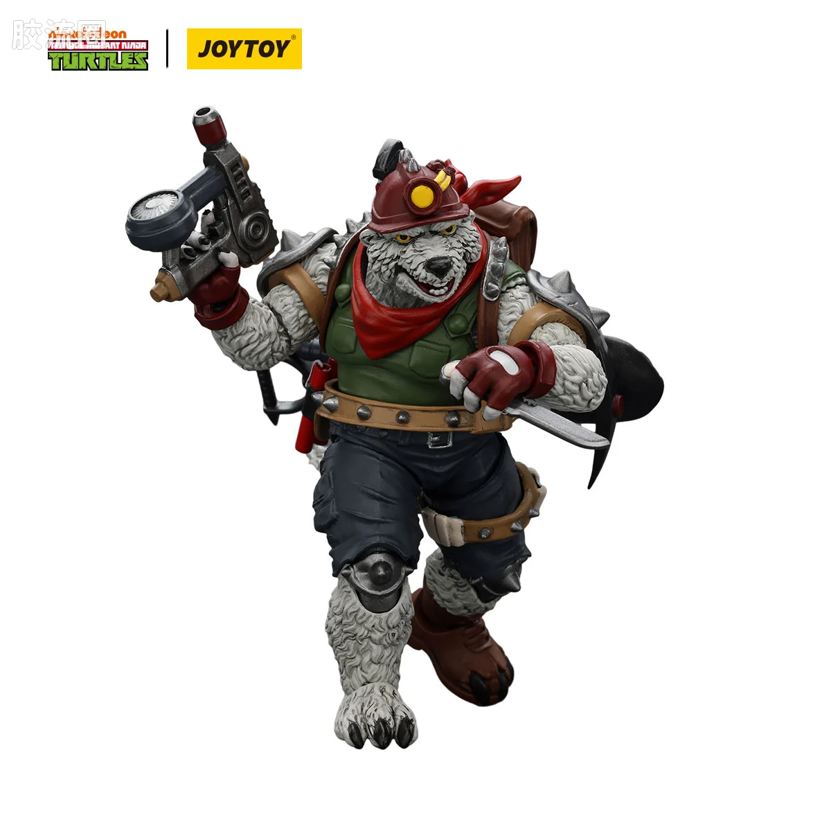 JOYTOY  x 忍者神龟系列 普通版 鼹鼠德贝克