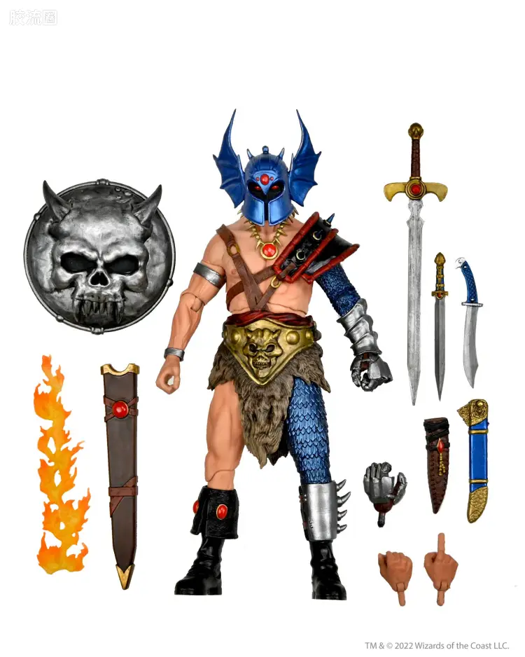 NECA 7寸可动人形系列 终极版/豪华版 游戏系列 龙与地下城 魔神