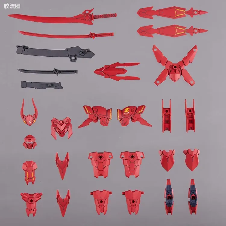 30MM 1/144 斯匹纳提/Spinatio（马克西昂军） EXM-A9sg 斯匹纳提(将军式样) - 图片
