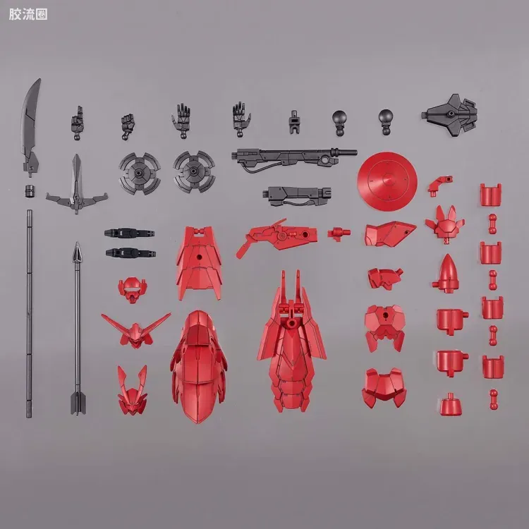 30MM 1/144 斯匹纳提/Spinatio（马克西昂军） EXM-A9sg 斯匹纳提(将军式样) - 图片