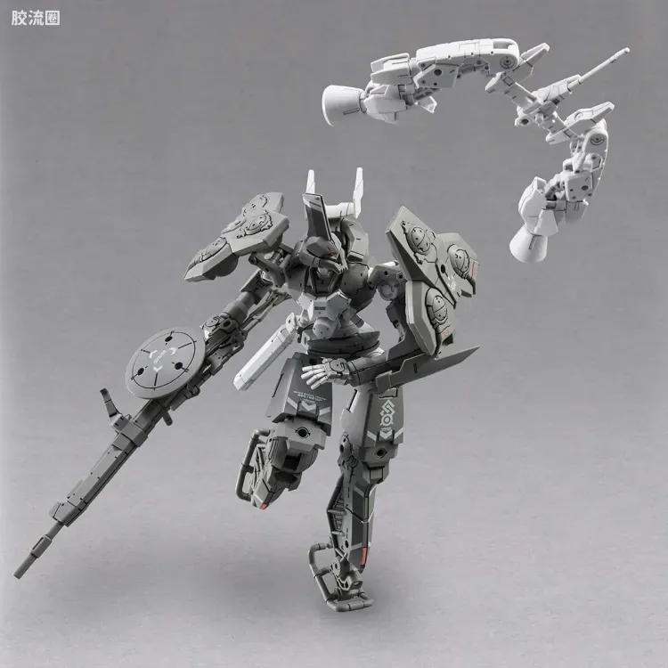 30MM 1/144 夏尔努瓦/Cielnova（拜隆军） bEXM-C14TS 希尔诺瓦特装型(宇宙式样) - 图片