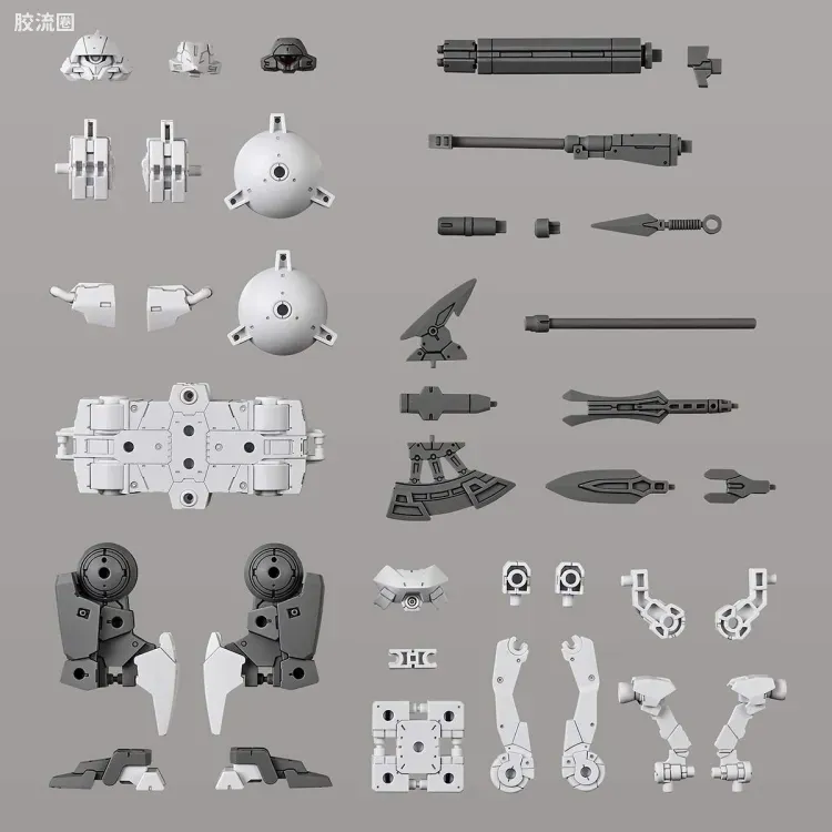 30MM 1/144 夏尔努瓦/Cielnova（拜隆军） bEXM-C14TS 希尔诺瓦特装型(宇宙式样) - 图片