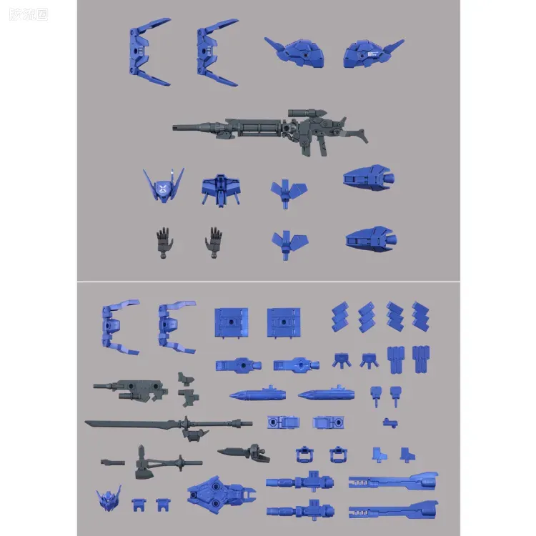 30MM 1/144 阿鲁特/Alto（地球联合军） eEXM-17A 奥鲁托 (X777部队所属机) - 图片