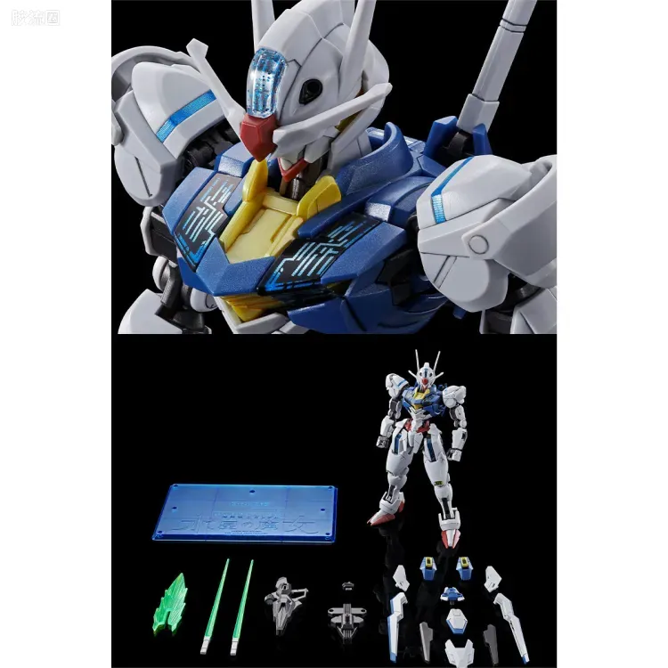 HG高达水星的魔女拼装模型 HG 网络限定版 XVX-016 风灵高达 帕梅特刻痕6 - 图片