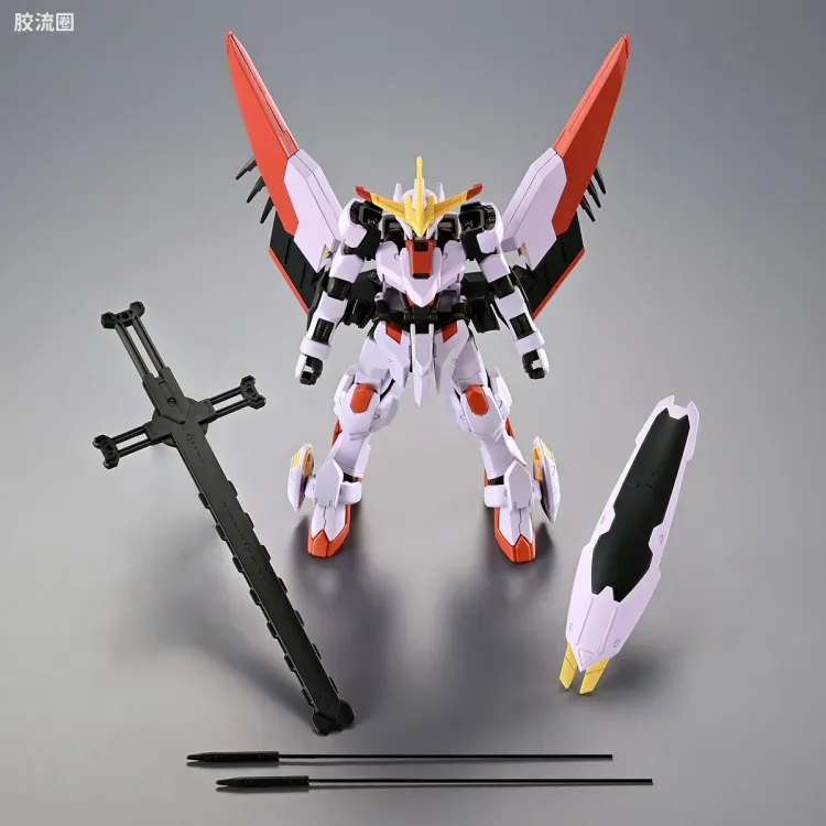 高达铁血的奥尔芬斯 HG 1/144 网络限定版 高达端白星 第2形态 - 图片