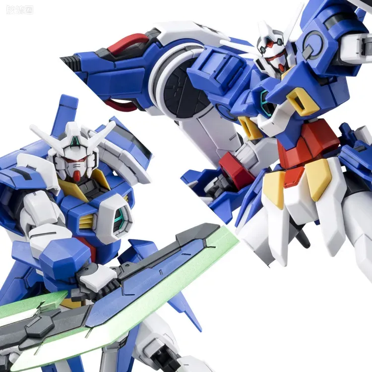 高达AGE HG 网络限定版 高达AGE-1 剃刀&高达AGE-2 阿尔忒弥斯套装 - 图片