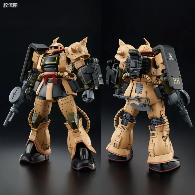 HG 高达The Origin 网络限定版 MS-06D 沙漠扎古II - 图片