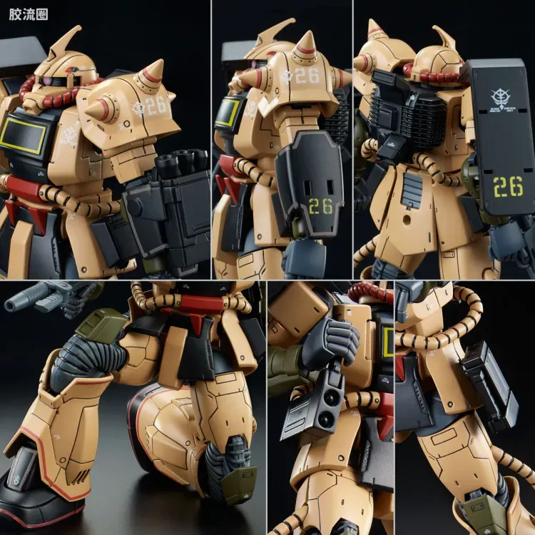 HG 高达The Origin 网络限定版 MS-06D 沙漠扎古II - 图片