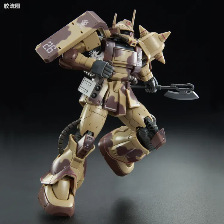 HG 高达The Origin 网络限定版 MS-06D 扎古沙漠型(双天线式样) - 图片