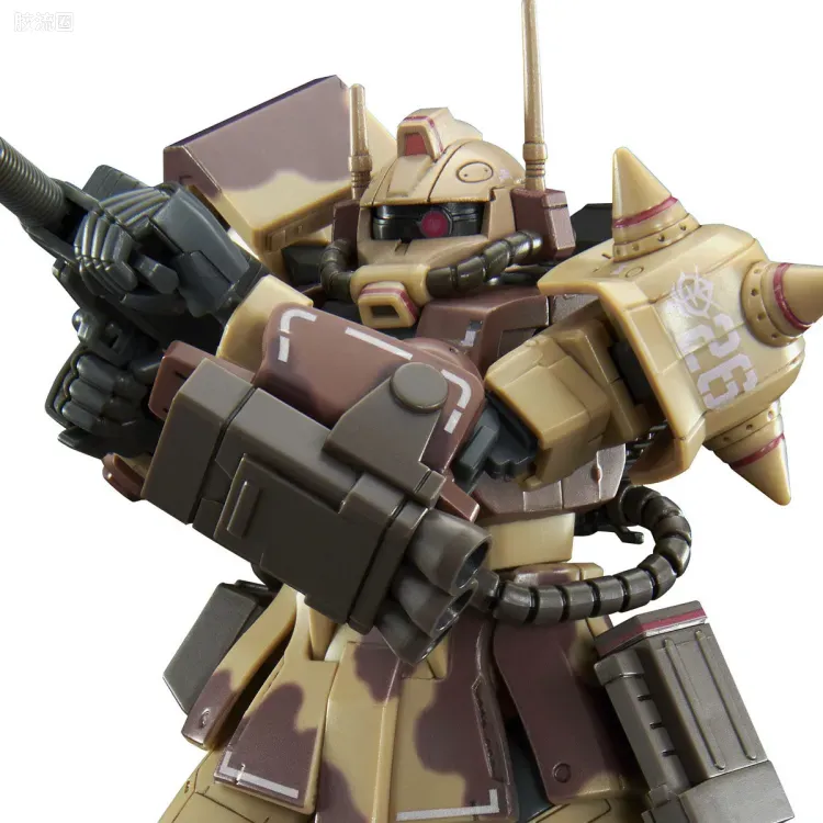 HG 高达The Origin 网络限定版 MS-06D 扎古沙漠型(双天线式样) - 图片