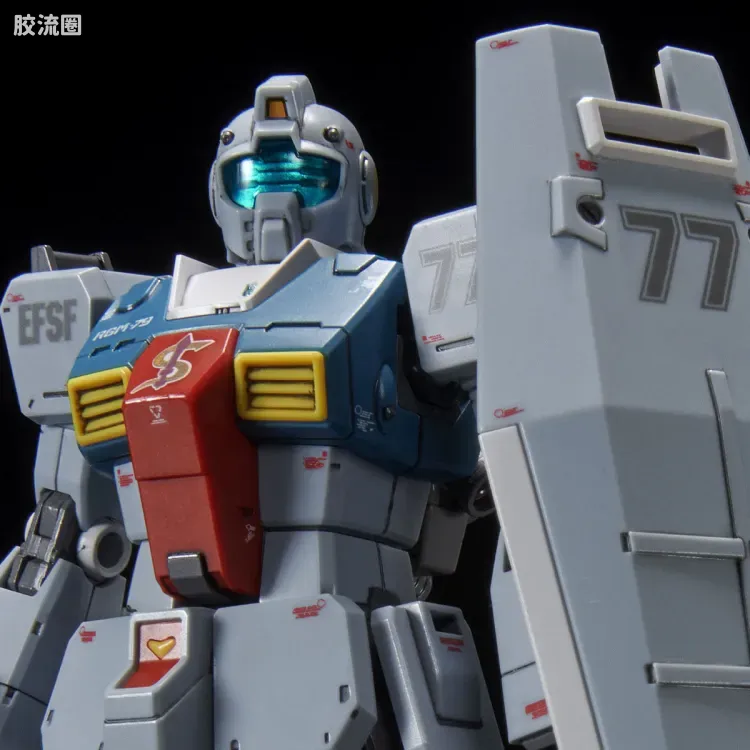 HG 高达库库鲁斯·多安的小岛剧场版 拼装模型 网络限定版 RGM-79 吉姆(史雷加搭乘机) - 图片