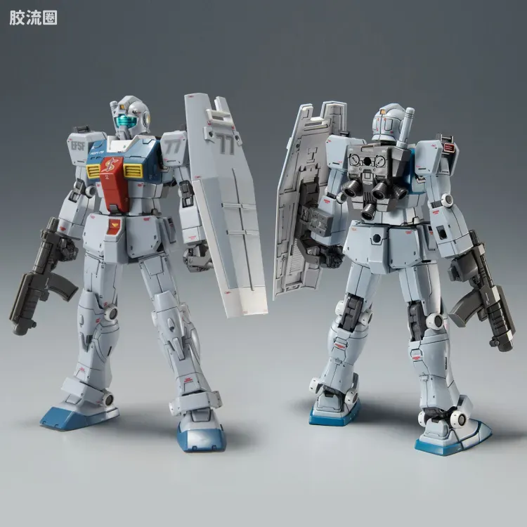 HG 高达库库鲁斯·多安的小岛剧场版 拼装模型 网络限定版 RGM-79 吉姆(史雷加搭乘机) - 图片