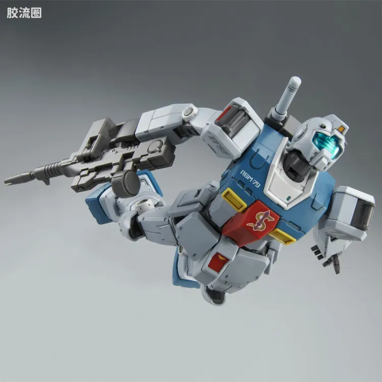 HG 高达库库鲁斯·多安的小岛剧场版 拼装模型 网络限定版 RGM-79 吉姆(史雷加搭乘机) - 图片