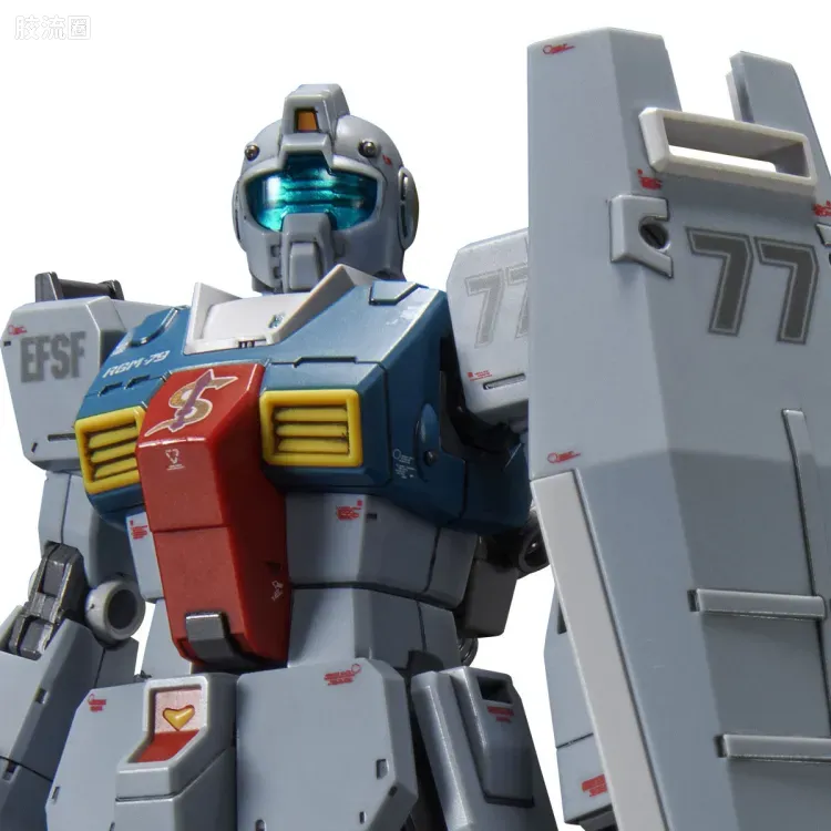 HG 高达库库鲁斯·多安的小岛剧场版 拼装模型 网络限定版 RGM-79 吉姆(史雷加搭乘机) - 图片