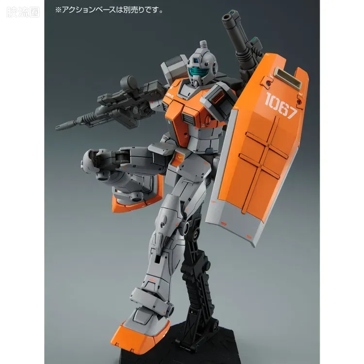 HG 高达库库鲁斯·多安的小岛剧场版 拼装模型 网络限定版 RGM-79 吉姆(摩洛哥战线式样) - 图片