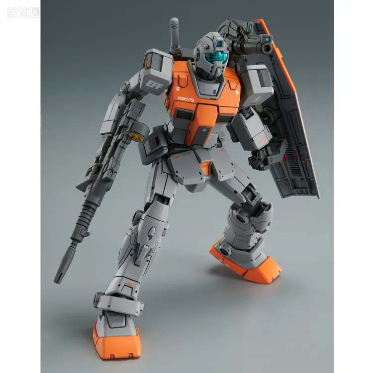 HG 高达库库鲁斯·多安的小岛剧场版 拼装模型 网络限定版 RGM-79 吉姆(摩洛哥战线式样) - 图片