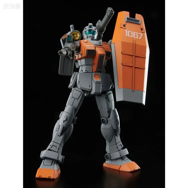 HG 高达库库鲁斯·多安的小岛剧场版 拼装模型 网络限定版 RGM-79 吉姆(摩洛哥战线式样) - 图片