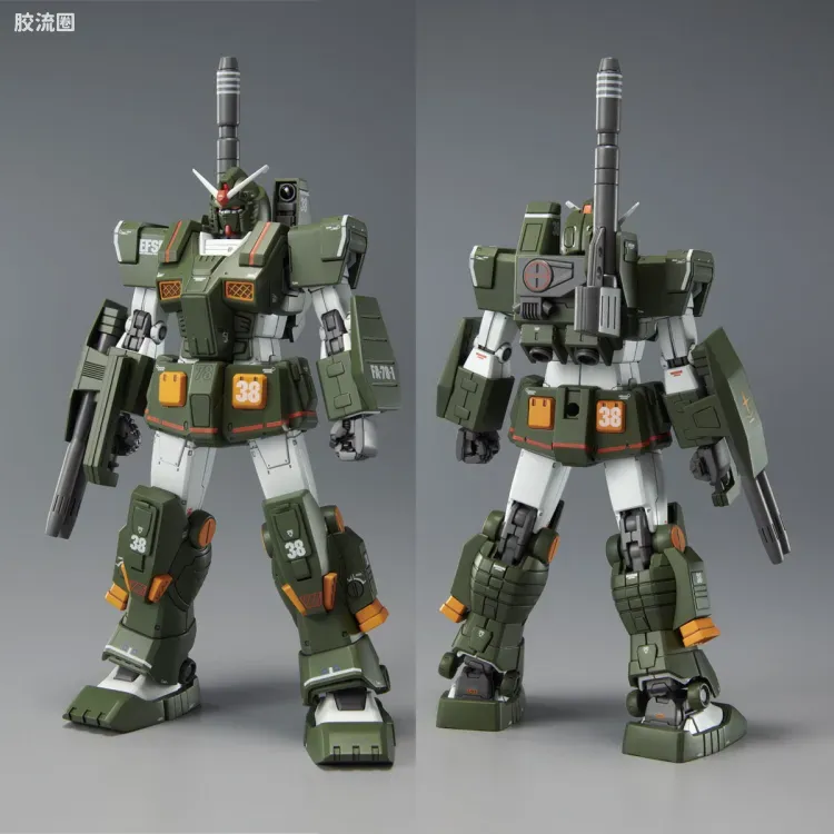 HG 高达The Origin 网络限定版 FA-78-1 全装甲高达 - 图片