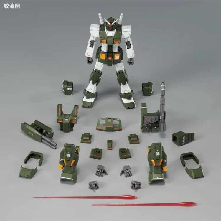 HG 高达The Origin 网络限定版 FA-78-1 全装甲高达 - 图片