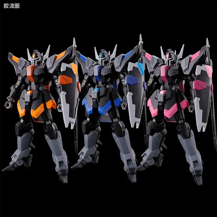 HGUC 网络限定版 黑骑士小队 暴恶/楼陀罗(丽德拉德机&丹尼尔机&刘机) 套装 - 图片