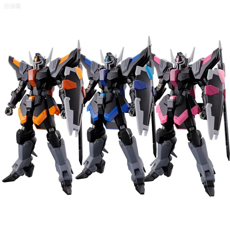 HGUC 网络限定版 黑骑士小队 暴恶/楼陀罗(丽德拉德机&丹尼尔机&刘机) 套装 - 图片