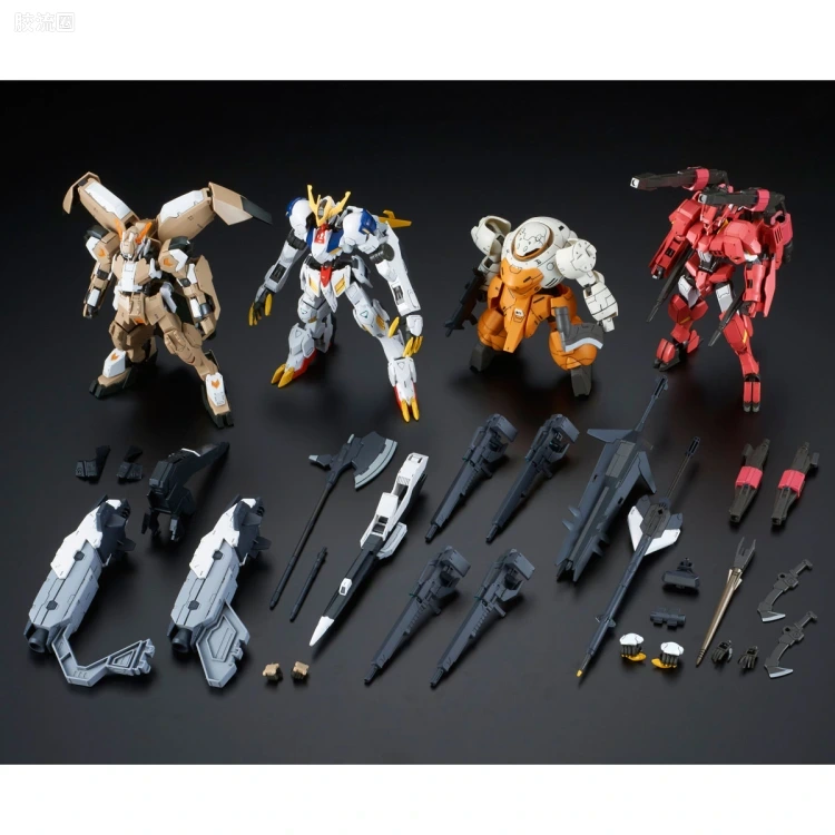 高达铁血的奥尔芬斯 HG 1/144 网络限定版 铁华团完全套装(Complete Set) - 图片