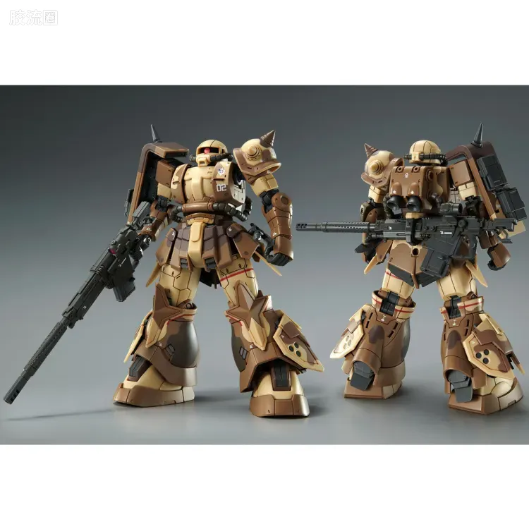 HG 高达库库鲁斯·多安的小岛剧场版 拼装模型 网络限定版 MS-06GD 高机动型扎古 地上用(瓦尔德机) - 图片