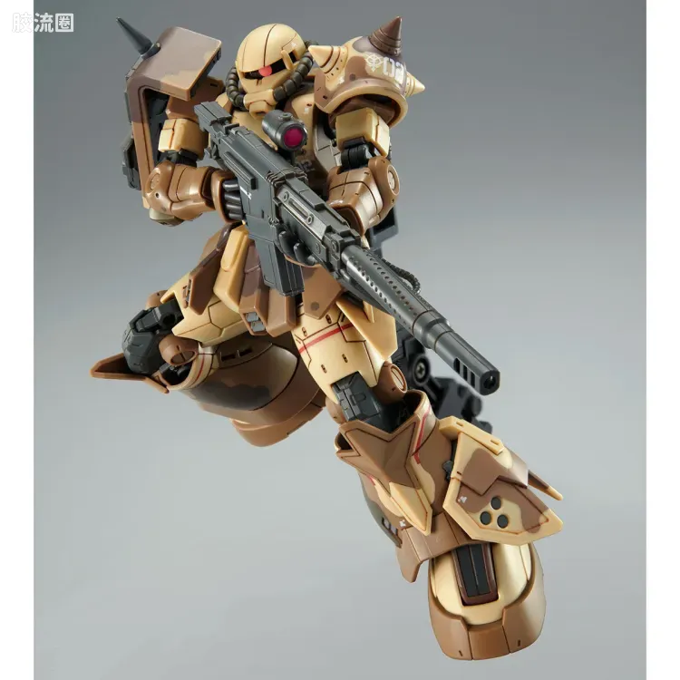 HG 高达库库鲁斯·多安的小岛剧场版 拼装模型 网络限定版 MS-06GD 高机动型扎古 地上用(瓦尔德机) - 图片