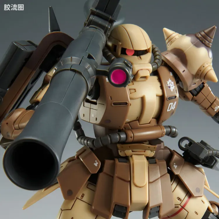 HG 高达库库鲁斯·多安的小岛剧场版 拼装模型 网络限定版 MS-06GD 高机动型扎古 地上用(塞尔玛机) - 图片
