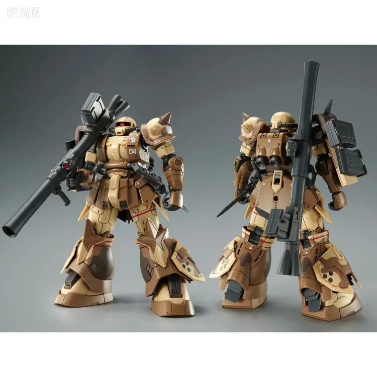 HG 高达库库鲁斯·多安的小岛剧场版 拼装模型 网络限定版 MS-06GD 高机动型扎古 地上用(塞尔玛机) - 图片