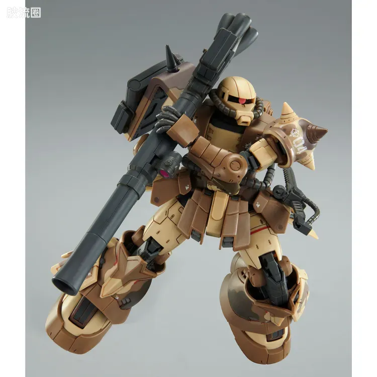HG 高达库库鲁斯·多安的小岛剧场版 拼装模型 网络限定版 MS-06GD 高机动型扎古 地上用(塞尔玛机) - 图片