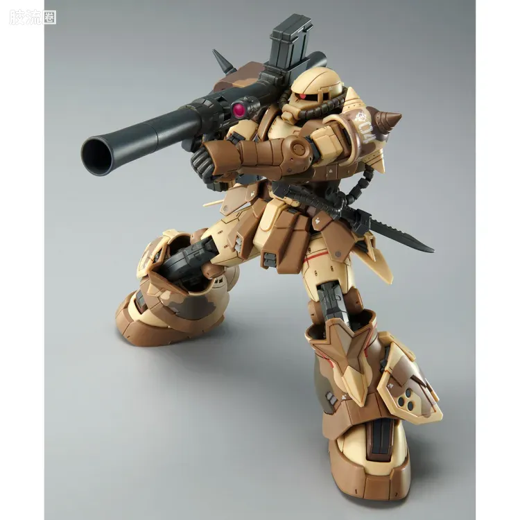 HG 高达库库鲁斯·多安的小岛剧场版 拼装模型 网络限定版 MS-06GD 高机动型扎古 地上用(塞尔玛机) - 图片