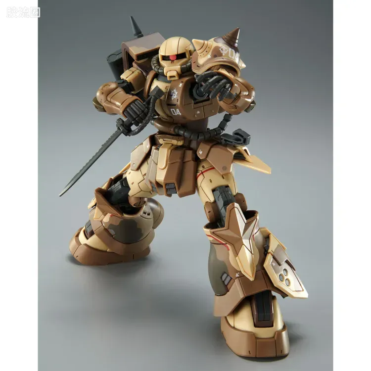 HG 高达库库鲁斯·多安的小岛剧场版 拼装模型 网络限定版 MS-06GD 高机动型扎古 地上用(塞尔玛机) - 图片