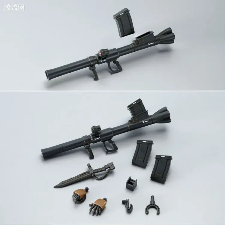HG 高达库库鲁斯·多安的小岛剧场版 拼装模型 网络限定版 MS-06GD 高机动型扎古 地上用(塞尔玛机) - 图片