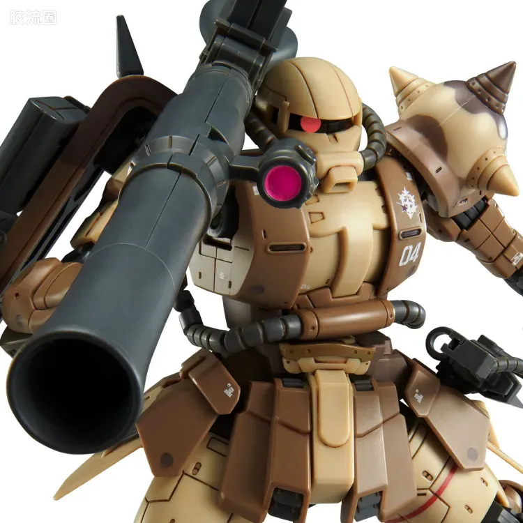 HG 高达库库鲁斯·多安的小岛剧场版 拼装模型 网络限定版 MS-06GD 高机动型扎古 地上用(塞尔玛机) - 图片