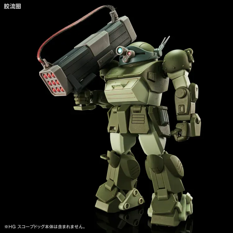 万代综合拼装模型系列 装甲骑兵 HG <装甲骑兵波多姆斯> 眼镜狗用扩张配件套装2 - 图片